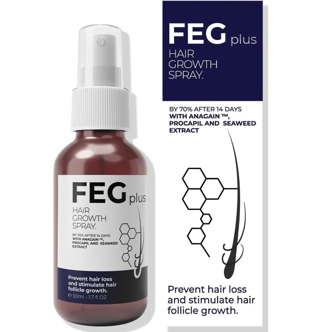 FEG Plus Minoxidil Beard & Hair Growth Serum