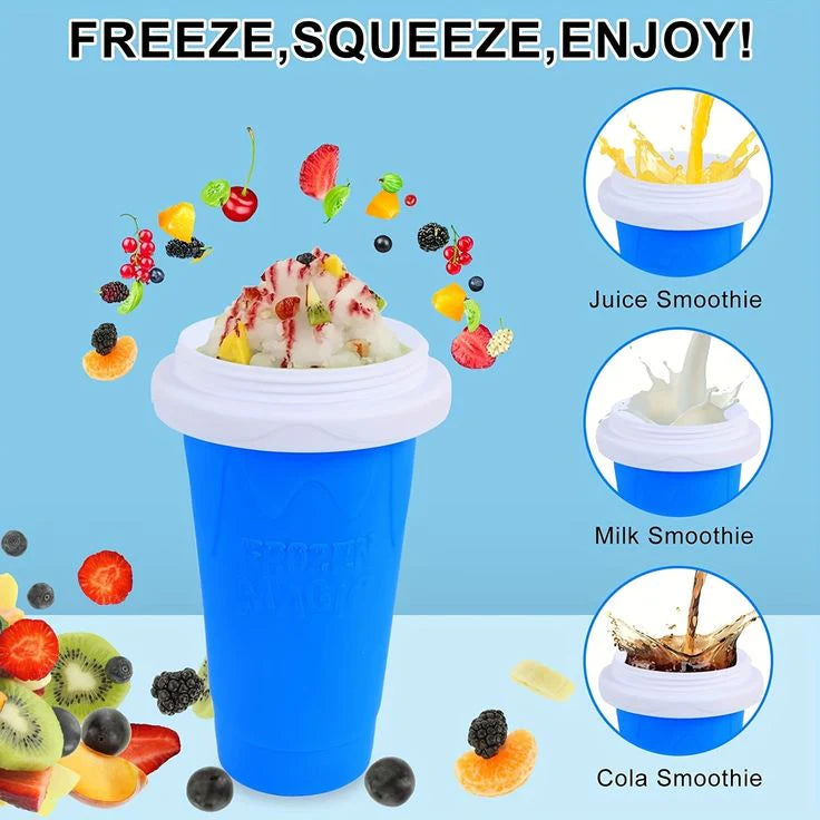 Buy 2 Get 1 Free - Frozen Magic Slushy Maker Squeeze Cup