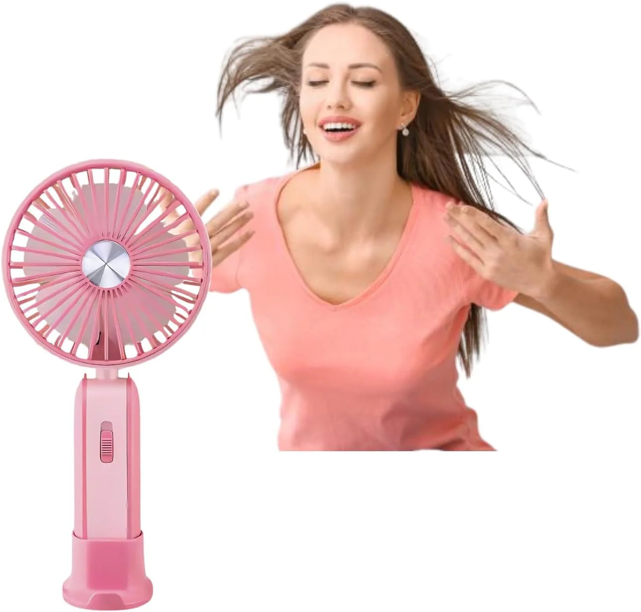 Mini Handheld Foldable Cooling Fan - Buy 1 Get 1 Free