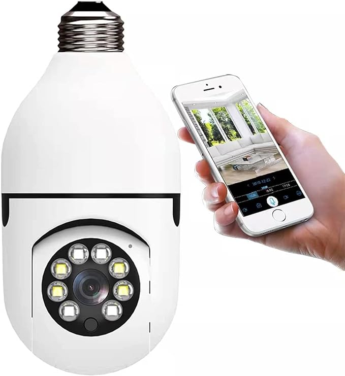 360 Captivating WiFi Panorama Camera by & Wireless WIFI Outdoor CCTV Monitor Smart Home Security, Easy To View Install, Your Ultimate Home Sentinel