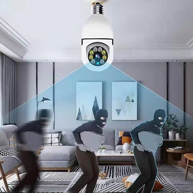 360 Captivating WiFi Panorama Camera by & Wireless WIFI Outdoor CCTV Monitor Smart Home Security, Easy To View Install, Your Ultimate Home Sentinel
