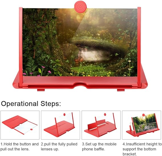 3D Magnifier Mobile Screen - Buy 1 Get 1 Free