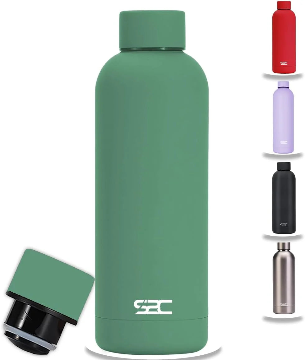 Water Bottle Stainless Steel 750ml - Double Wall insulated Water Bottles for Hot Water Gym Bottle Stainless Steel Water Bottle for Kids School Flask Bottle Hot water bottle