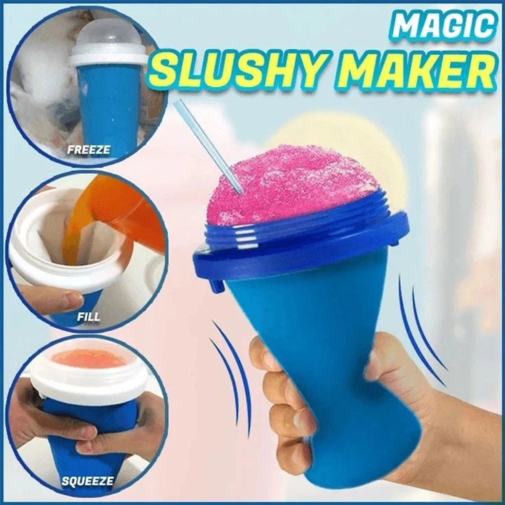 Buy 2 Get 1 Free - Frozen Magic Slushy Maker Squeeze Cup