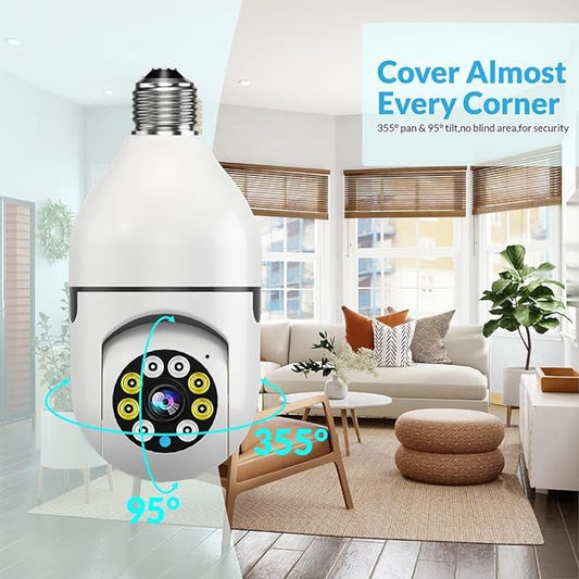 360 Captivating WiFi Panorama Camera by &amp; Wireless WIFI Outdoor CCTV Monitor Smart Home Security, Easy To View Install, Your Ultimate Home Sentinel