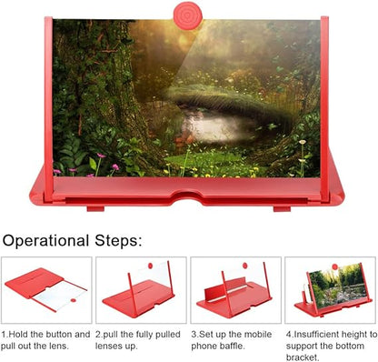 3D Magnifier Mobile Screen - Buy 1 Get 1 Free