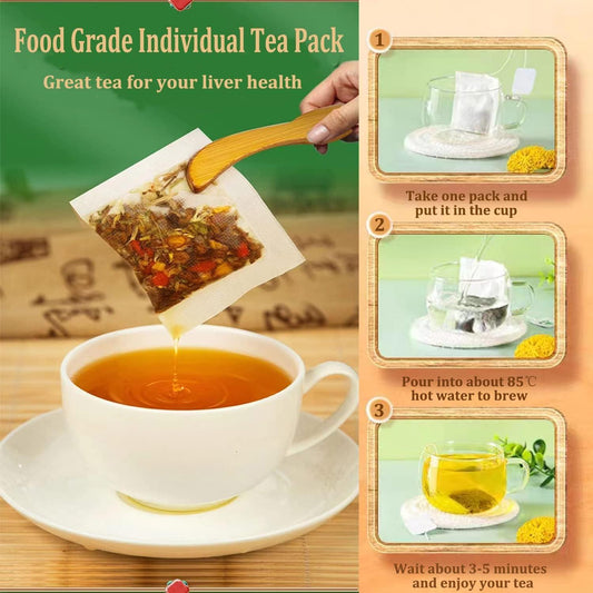 18 Flavors Liver Care and Stone Clearing Herbal Tea